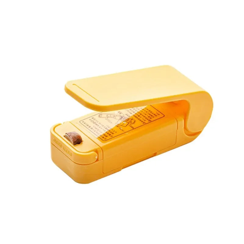 Mini Heat Bag Sealing Machine Package Sealer Bags Thermal Plastic Food Bag Closure Portable Sealer Packing Kitchen Special Tools
