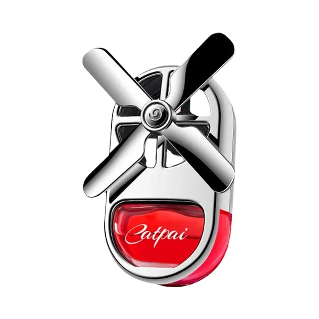 New Car Aromatherapy Air Freshener Rotating Propeller Vent Fragrance Aromatherapy Creative Mini Perfume Decoration Accessories