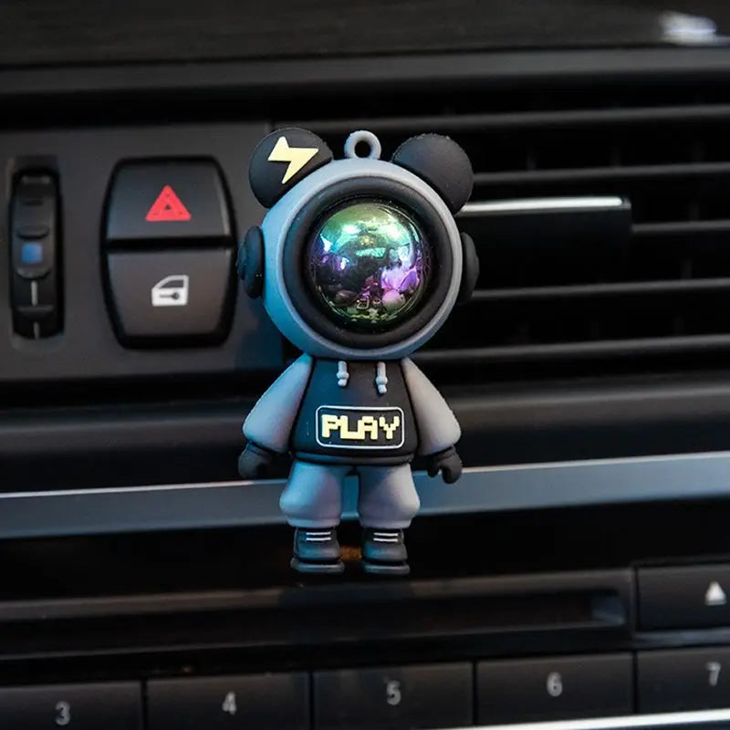 New Car Aromatherapy Air Freshener Rotating Propeller Vent Fragrance Aromatherapy Creative Mini Perfume Decoration Accessories