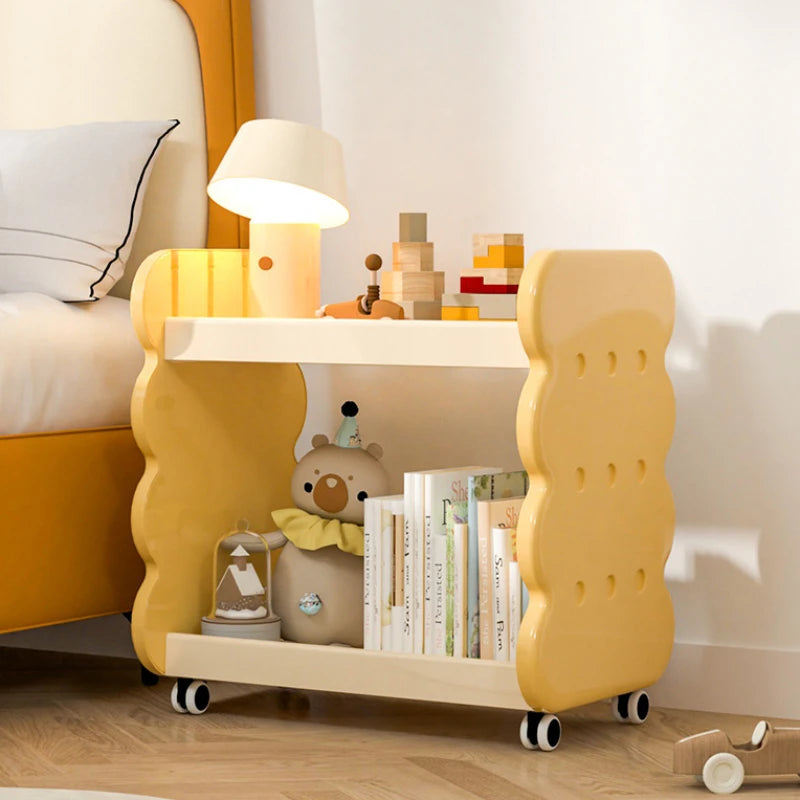 Adjustable Kids Bookshelf - 200LBS Capacity Floor-Standing Organizer for Toys/Books, Eco ABS Plastic Children's Bookshelf