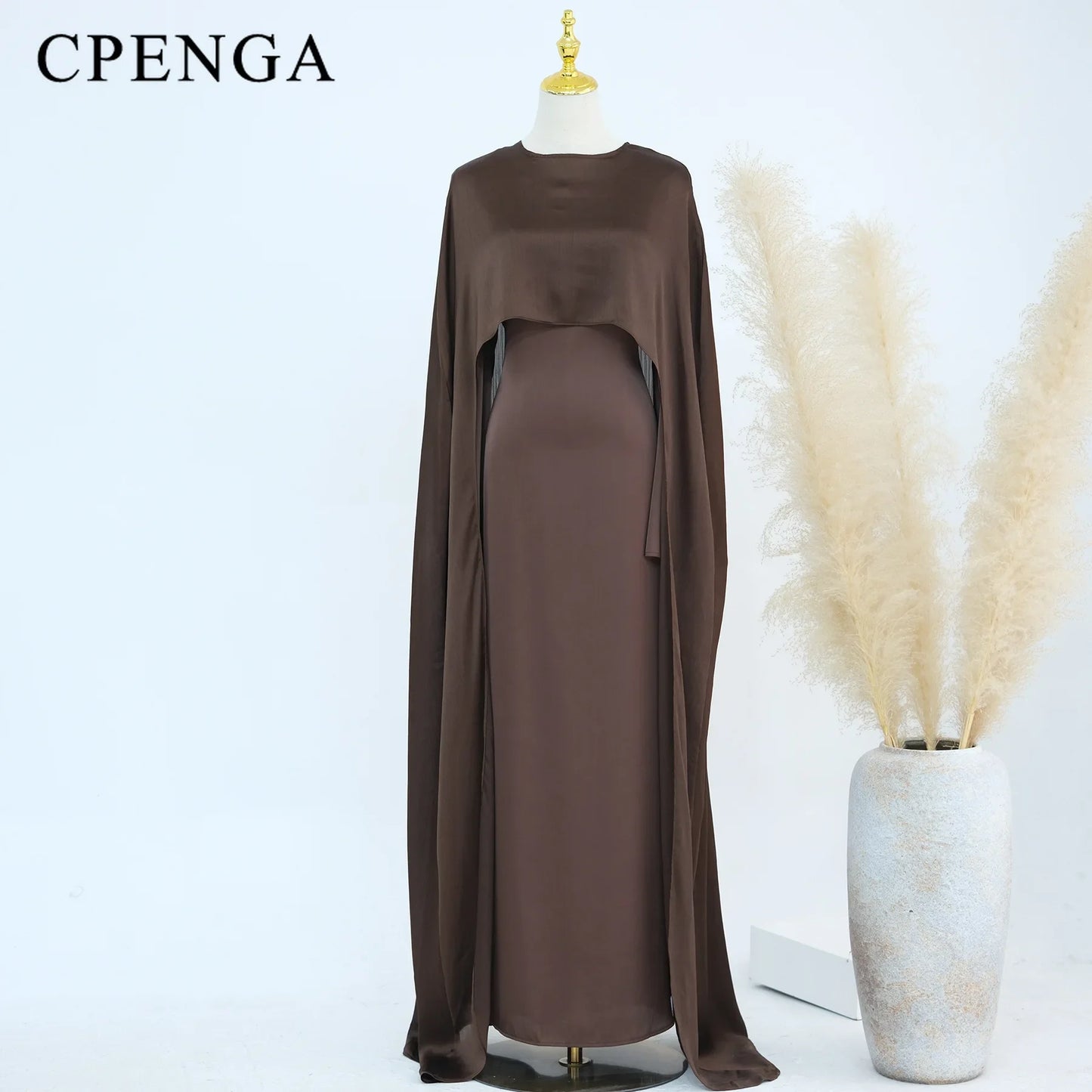 Ramadan 2 Piece Muslim Women Set Dubai Modest Abaya Islam Abayas Femme Elegant Arabic Clothing Fashion Turkey Solid Outfit 2025