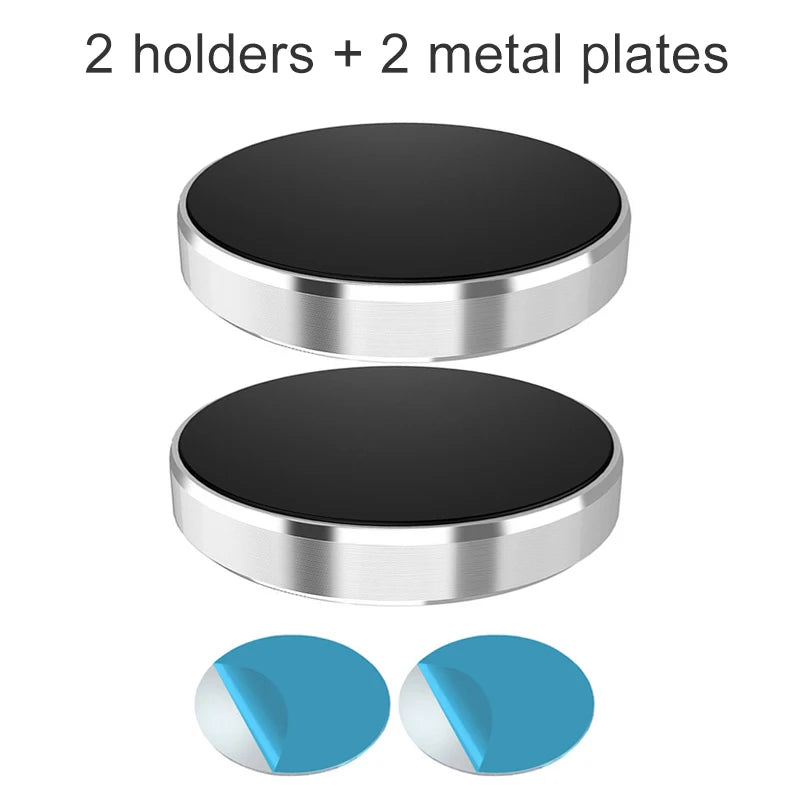 Magnetic Phone Car Holder Stand Universal Magnetic Mount Bracket Stick on Car Dashboard Wall for iPhone Samsung Xiaomi Huawei