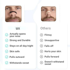 Magnetic Nasal Dilator Anti Snoring Nose Strips,Boost Oxygen Intake,Sleep Nasal Breathing Dilators Starter Kit