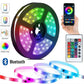 SMD5050USB LED Strip Light TV Desktop Screen Backlight Color Change Bedroom Decoration 1/2/3/5M  Bluetooth LED Lamp DIY Lighting