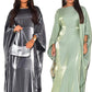 Ramadan Satin Abaya Islam Muslim Summer Batwing Sleeve Maxi Dress Kebaya Abayas For Women Kaftan Robe Musulmane Femme Vestidos