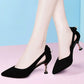women cute high quality spring & summer stiletto heel shoes lady classic beige comfort sexy party night club heel pumps b19