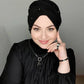 Muslim Pearl White Modal Hijab Fashion Undercap Abaya Hijabs For Woman Abayas Jersey Head Scarf Dress Women Turbans Turban Cap