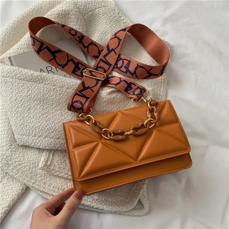 Fashion Women Shoulder Bag Handle Handbags PU Leather Women Flap Bag Female Large Capacity Vintage Casual Crossbody Bag