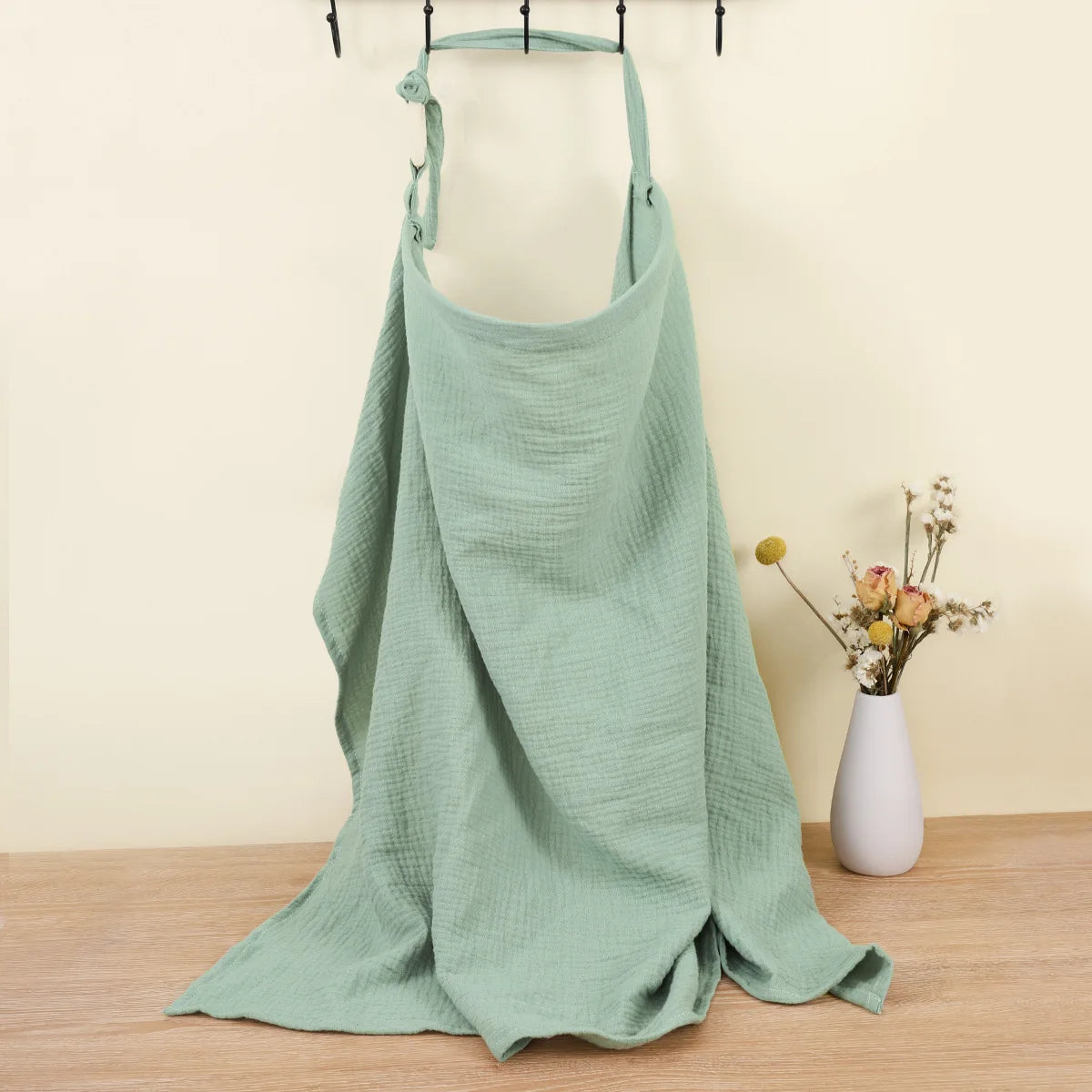 Mother Outing Breastfeeding Cover Cotton Baby Feeding Nursing Covers Adjustable Privacy Breastfeeding Apron Stroller Blanket