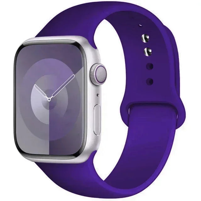 Silicone Band For Apple iWatch series S10 46mm 42mm straps 44mm 45mm 40mm 41mm sport bracelet 8 7 6 5 4 3 SE 9 Ultra 2 49mm band