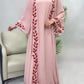 Eid Muslim Abaya for Women Embroidery Dress with Scarf 2 Piece Set Dubai Arab Long Robe Morocco Abayas Kaftan Headscarf Gorgeous