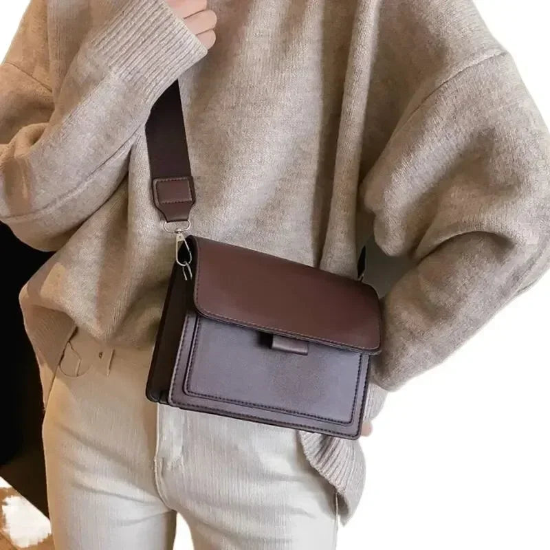 Classic Designer Crossbody Bag for Women Travel Handle Handbag Shoulder Messenger Bag Ladies Small Flap Bag