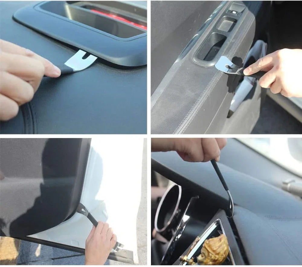New Car Interior Clip Panel Trim Installation Removal Tool Stainless Steel Pry Plate Conversion Installation Tool