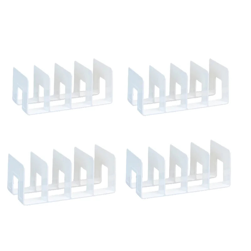 Acrylic handbag storage rack handbag divider organizer luxury bags storage rack for women transparent partition display cabinet