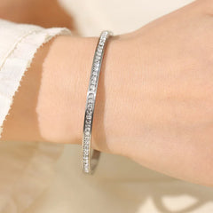 Zircon Bracelet For Women Stainless Steel Jewellery Women Fashion Jewelry Accessories