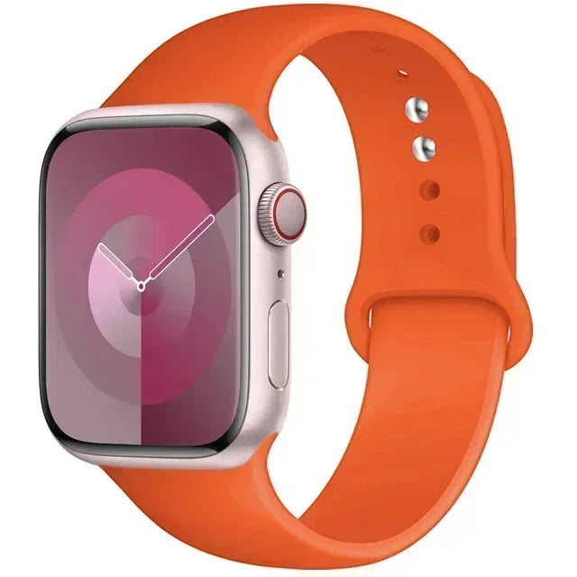 Silicone Band For Apple iWatch series S10 46mm 42mm straps 44mm 45mm 40mm 41mm sport bracelet 8 7 6 5 4 3 SE 9 Ultra 2 49mm band