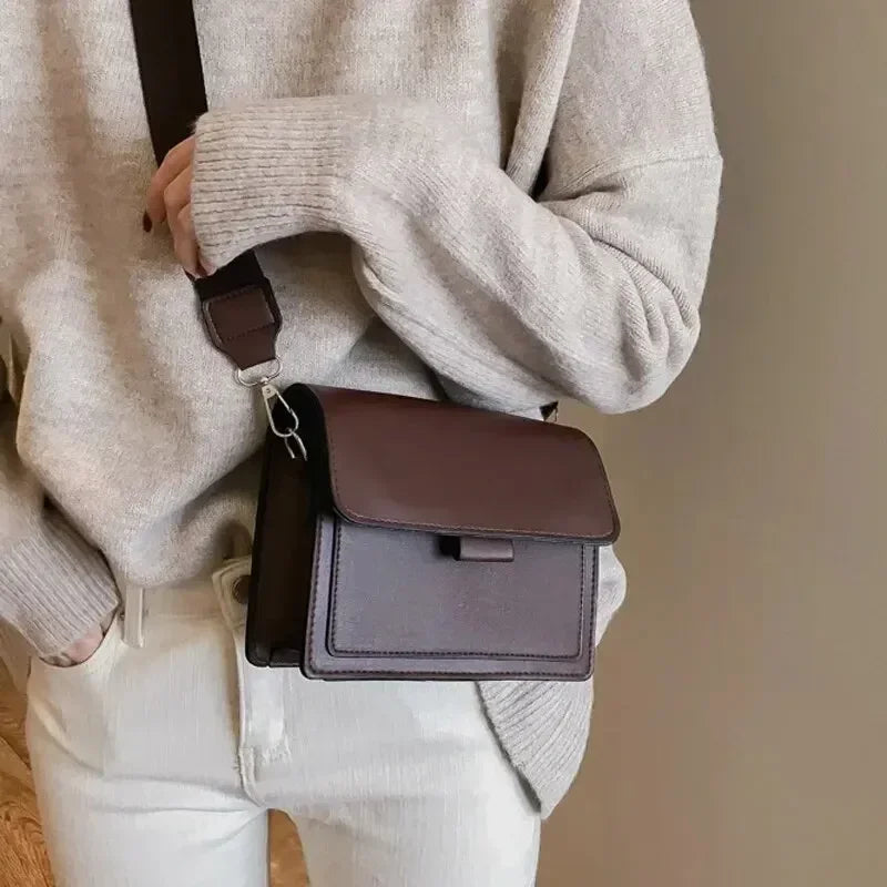 Classic Designer Crossbody Bag for Women Travel Handle Handbag Shoulder Messenger Bag Ladies Small Flap Bag