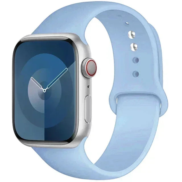 Silicone Band For Apple iWatch series S10 46mm 42mm straps 44mm 45mm 40mm 41mm sport bracelet 8 7 6 5 4 3 SE 9 Ultra 2 49mm band