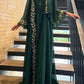 Eid Muslim Abaya for Women Embroidery Dress with Scarf 2 Piece Set Dubai Arab Long Robe Morocco Abayas Kaftan Headscarf Gorgeous