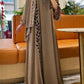 Eid Muslim Abaya for Women Embroidery Dress with Scarf 2 Piece Set Dubai Arab Long Robe Morocco Abayas Kaftan Headscarf Gorgeous