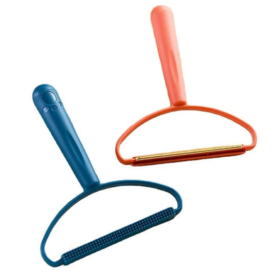 NEW Pet Hair Remover Portable Manual Scraper Lint Cleaner Sticky Brush Cat Hair Removal Brush Hair Removal Tool Cat Accessories