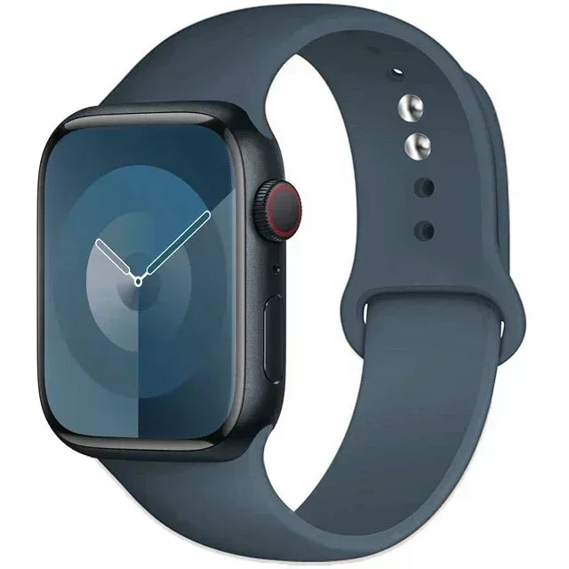 Silicone Band For Apple iWatch series S10 46mm 42mm straps 44mm 45mm 40mm 41mm sport bracelet 8 7 6 5 4 3 SE 9 Ultra 2 49mm band