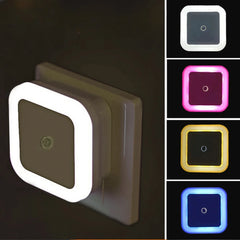 1/2PCS  Wireless Night Light LED Motion Sensor Light Night Lamp Children Bedroom Bedside Table Cabinet Lighting EU/US Plug Lamps
