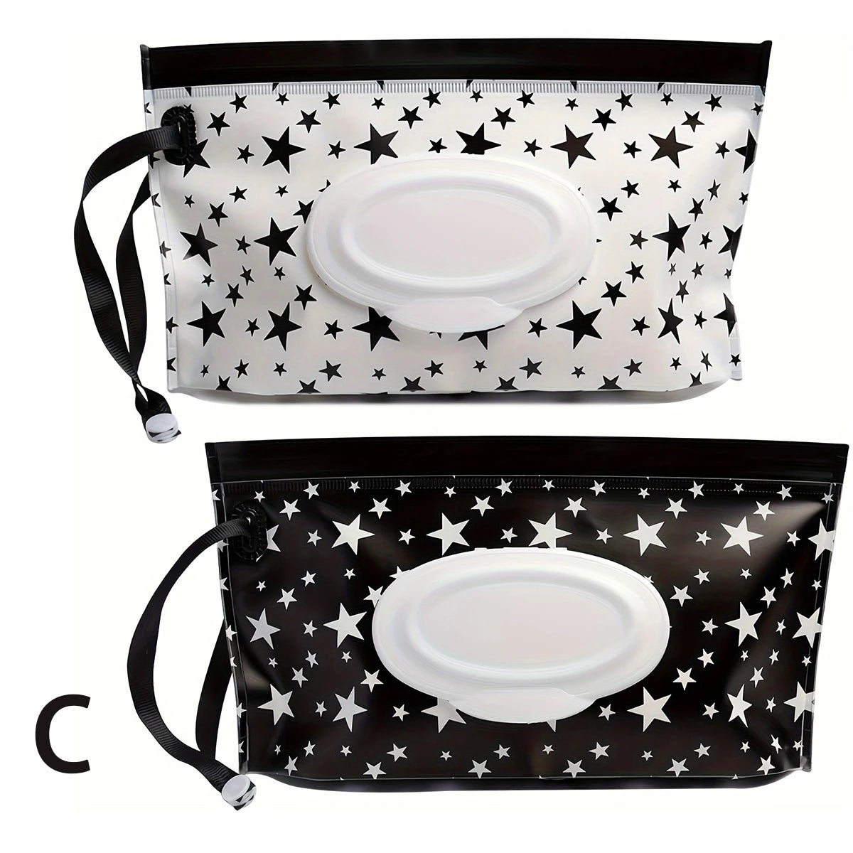 Baby Wipe Case, Travel Tissue Holder, Wet Wipes Storage Bag, Reusable Wet Wipe Pouch For Travel，Mask bags，Tissue bags，Wet wipes