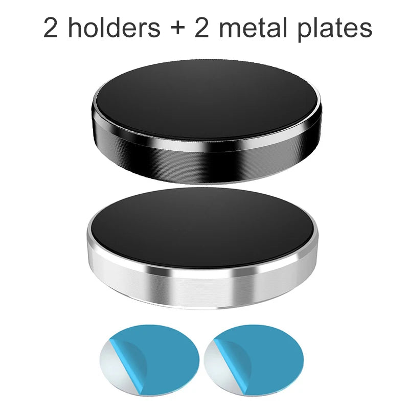 Magnetic Phone Car Holder Stand Universal Magnetic Mount Bracket Stick on Car Dashboard Wall for iPhone Samsung Xiaomi Huawei