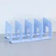 Acrylic handbag storage rack handbag divider organizer luxury bags storage rack for women transparent partition display cabinet