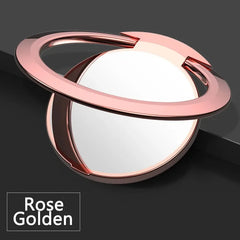 Universal Thin Luxury Metal Mobile Phone Holder Foldable Car Bracket  Cellphone Accessories Finger Ring Stand for iPhone Xiaomi