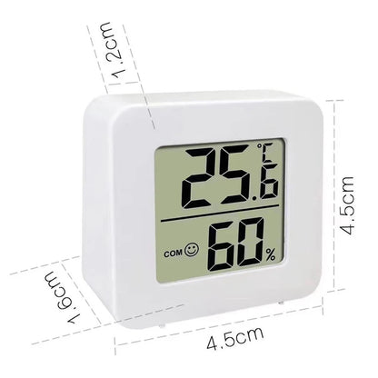 Indoor Mini Temperature and Humidity Meter, Bedroom Temperature Meter, Portable Electronic Digital Display, Humidity and Tempera