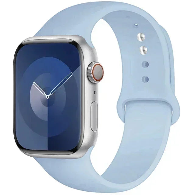 Silicone Band For Apple iWatch series S10 46mm 42mm straps 44mm 45mm 40mm 41mm sport bracelet 8 7 6 5 4 3 SE 9 Ultra 2 49mm band