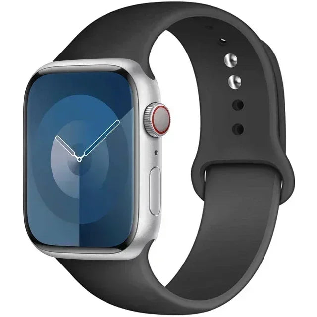 Silicone Band For Apple iWatch series S10 46mm 42mm straps 44mm 45mm 40mm 41mm sport bracelet 8 7 6 5 4 3 SE 9 Ultra 2 49mm band