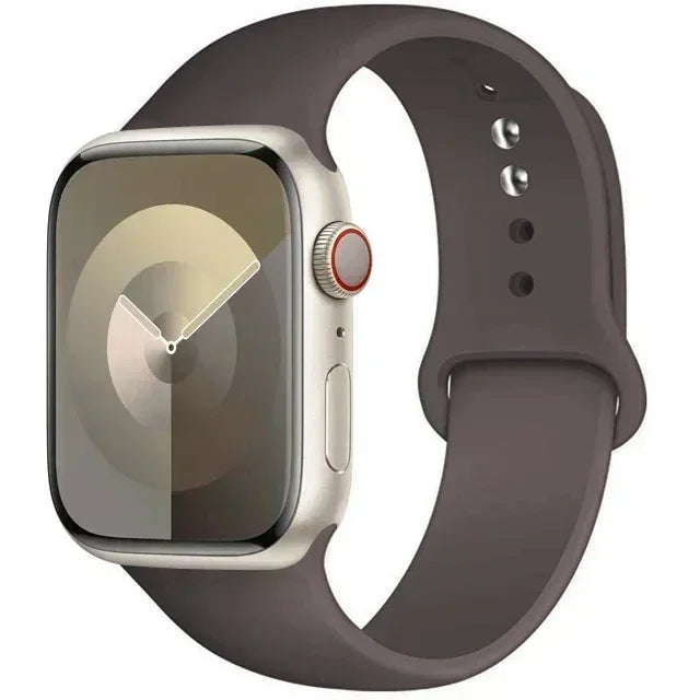 Silicone Band For Apple iWatch series S10 46mm 42mm straps 44mm 45mm 40mm 41mm sport bracelet 8 7 6 5 4 3 SE 9 Ultra 2 49mm band