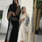 Morocco Kaftan Abayas Eid Muslim Abaya for Women Dubai Dresses Jalabiya Embroidery Ramadan Islam Vestidos Arab Long Robe 2025