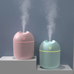 hot sale 250ml Air Humidifier Diffuser USB Mist Maker Mini Humidificador with night light