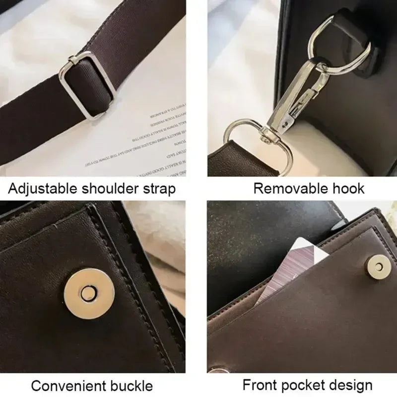 Classic Designer Crossbody Bag for Women Travel Handle Handbag Shoulder Messenger Bag Ladies Small Flap Bag