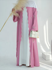 Eid Muslim Abaya for Women Embroidery Cardigan Dresses Abayas Ramadan Morocco Dubai Jalabiya Kaftan Vestidos Arab Long Robe 2025