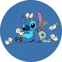 Disney Lilo & Stitch Mobile Holder Phone Cases Accessories  Stitch Folding Phone Stand Desktop Grip Tok Cellphone Bracket Gifts