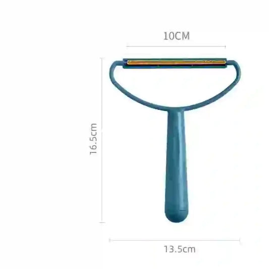 NEW Pet Hair Remover Portable Manual Scraper Lint Cleaner Sticky Brush Cat Hair Removal Brush Hair Removal Tool Cat Accessories