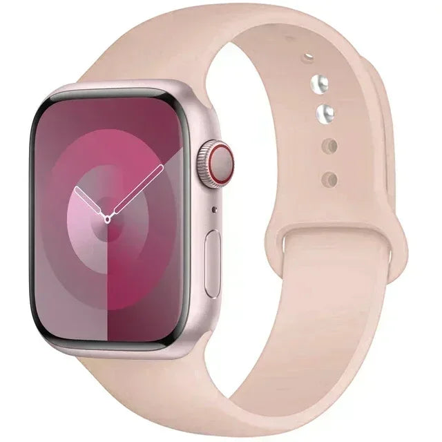 Silicone Band For Apple iWatch series S10 46mm 42mm straps 44mm 45mm 40mm 41mm sport bracelet 8 7 6 5 4 3 SE 9 Ultra 2 49mm band
