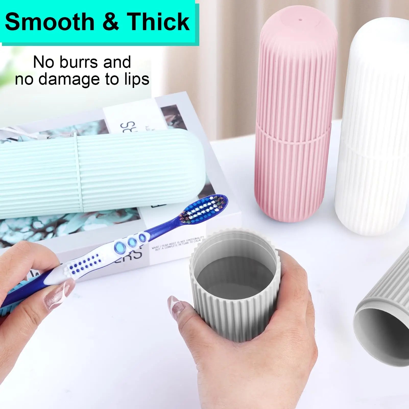 Travel toileting cup toothbrush cup toothpaste storage box portable dental appliance box toothbrush bucket simple mouthwash cup