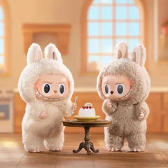 Mokoko Labubu The Monsters Vinyl Face Doll Heart-Moving Macaron Doll Blind Box Blind Bag Hanging Pendant Christmas Birthday Gift