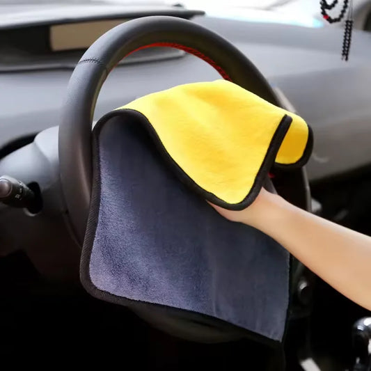 Cars Wash Microfiber Towel 30x30/60CM Car Cleaning Drying Cloth Hemming Cars Care Cloth Detailing Car Wash Towel