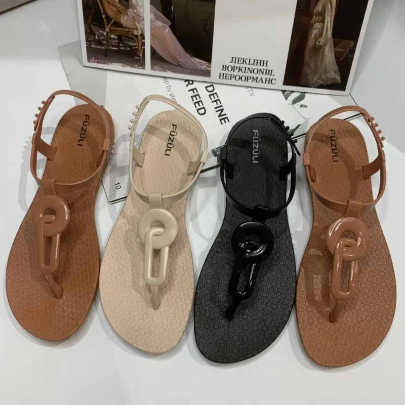 Women Sandals Shoes Summer Open Toe Sandals Ladies Outdoor Ladies Shoes Retro Women's Sandals Beach Footwear Women Sandal Female