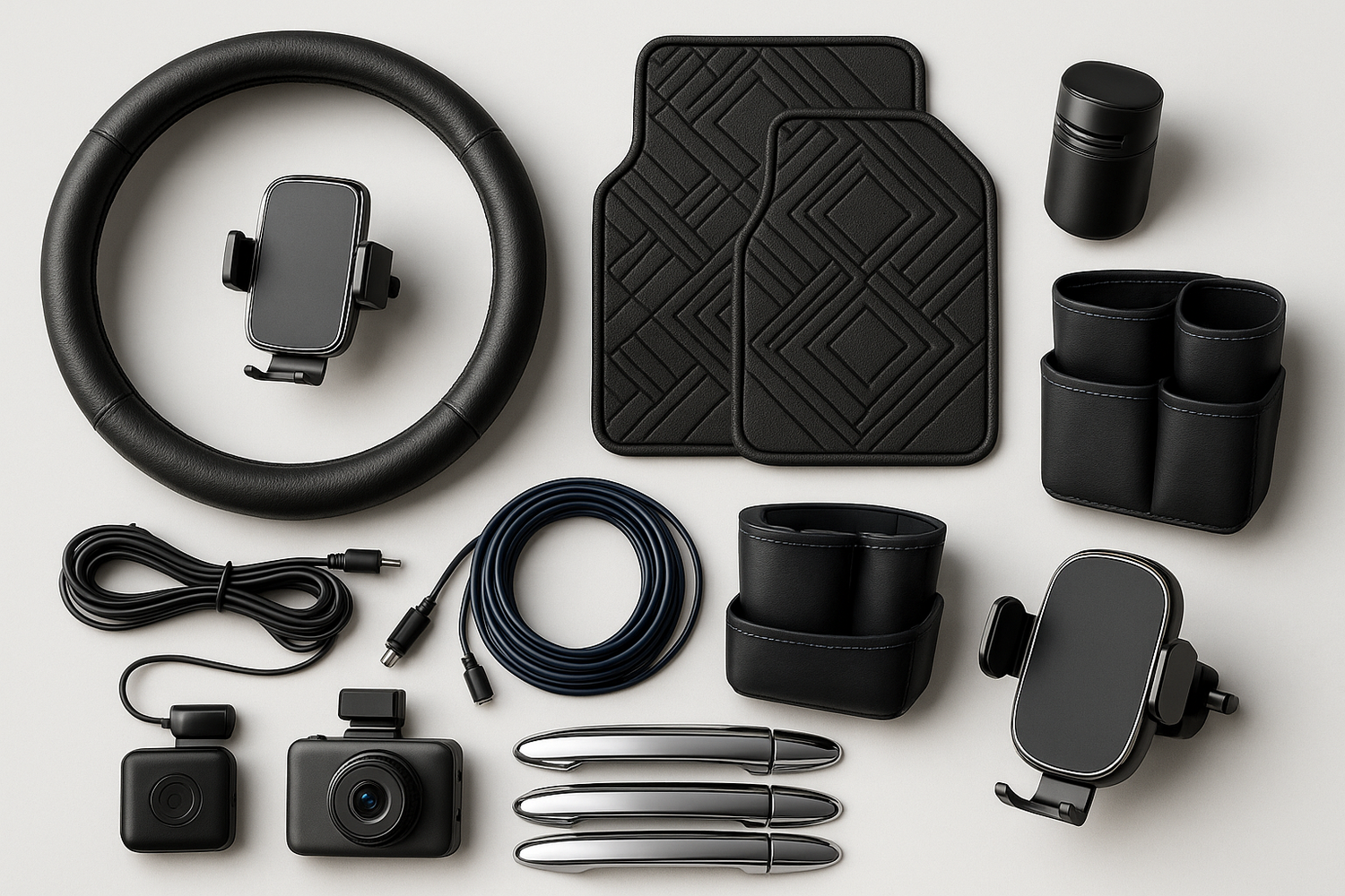 create an image of car accessories