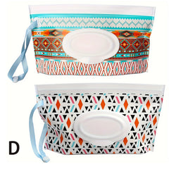 Baby Wipe Case, Travel Tissue Holder, Wet Wipes Storage Bag, Reusable Wet Wipe Pouch For Travel，Mask bags，Tissue bags，Wet wipes