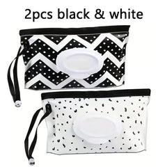 Baby Wipe Case, Travel Tissue Holder, Wet Wipes Storage Bag, Reusable Wet Wipe Pouch For Travel，Mask bags，Tissue bags，Wet wipes