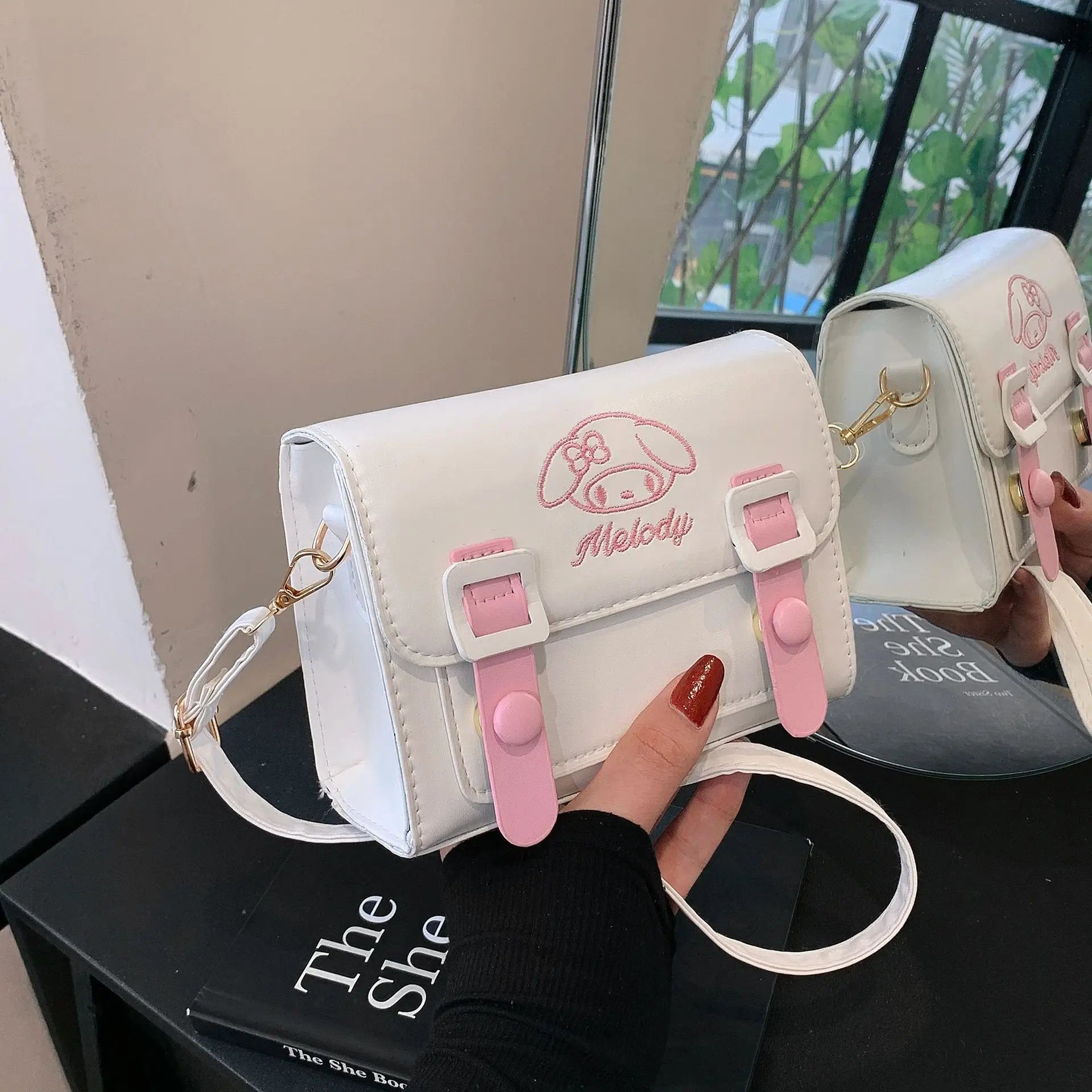 Anime Sanrio Crossbody Bags Hello Kitty Melody Kuromi Cinnamon Girls Women Luxury Brand Bag High Quality Designer Bags Gifts